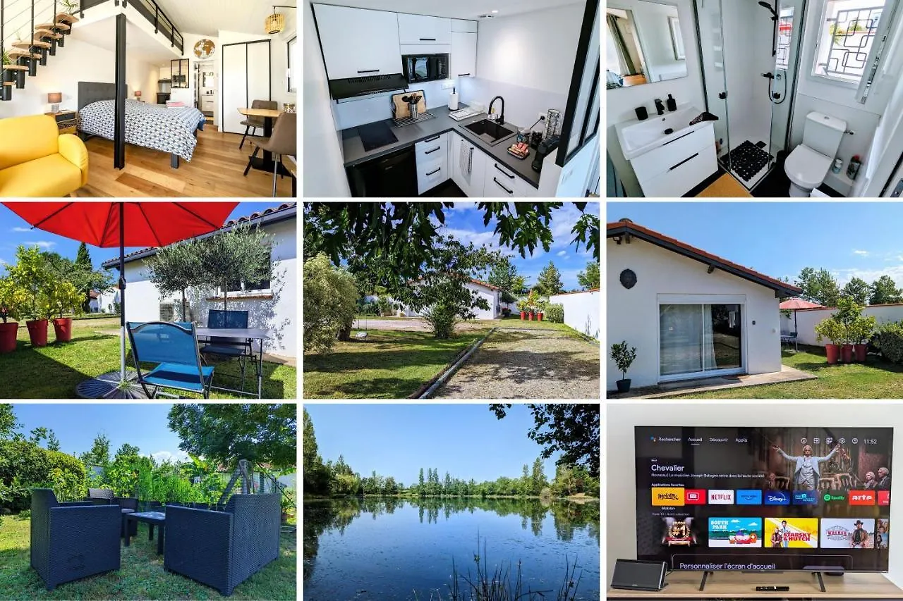 Studio Independant, Calme, Avec Parking Prive Et Grand Jardin, Proche De Toulouse Villeneuve-Tolosane France