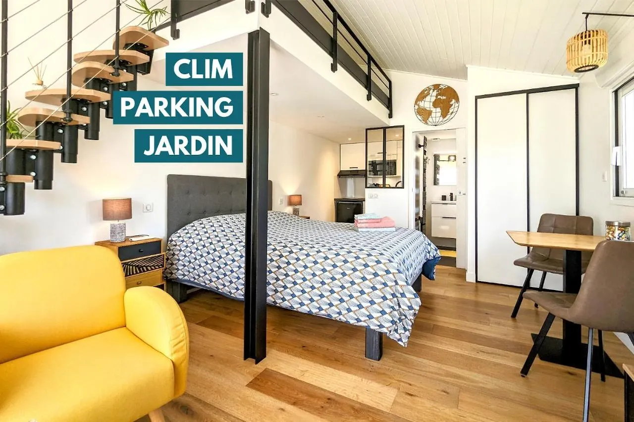 Studio Independant, Calme, Avec Parking Prive Et Grand Jardin, Proche De Toulouse Villeneuve-Tolosane